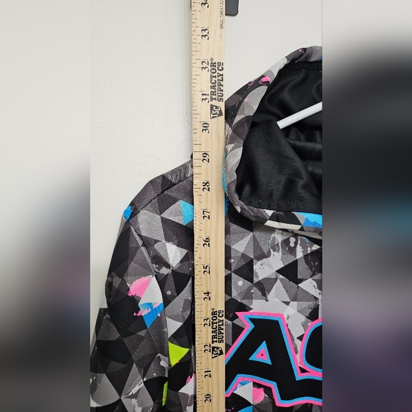 ASP Tropic Colorful Mens Hoodie Adult Size Medium - Picture 8 of 9